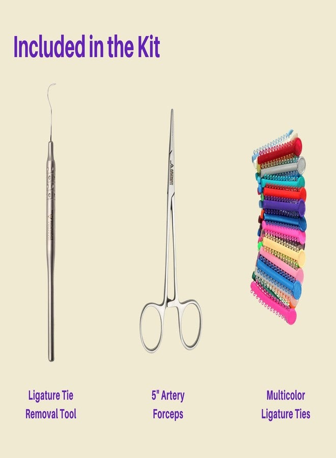 ARTMAN INSTRUMENTS Dental Braces Color Changing Kit, Orthodontic Ties Changing kit, Change The Color of Your Braces Yourself in Minutes Ligas para Brackets Ortodoncia - Image 3