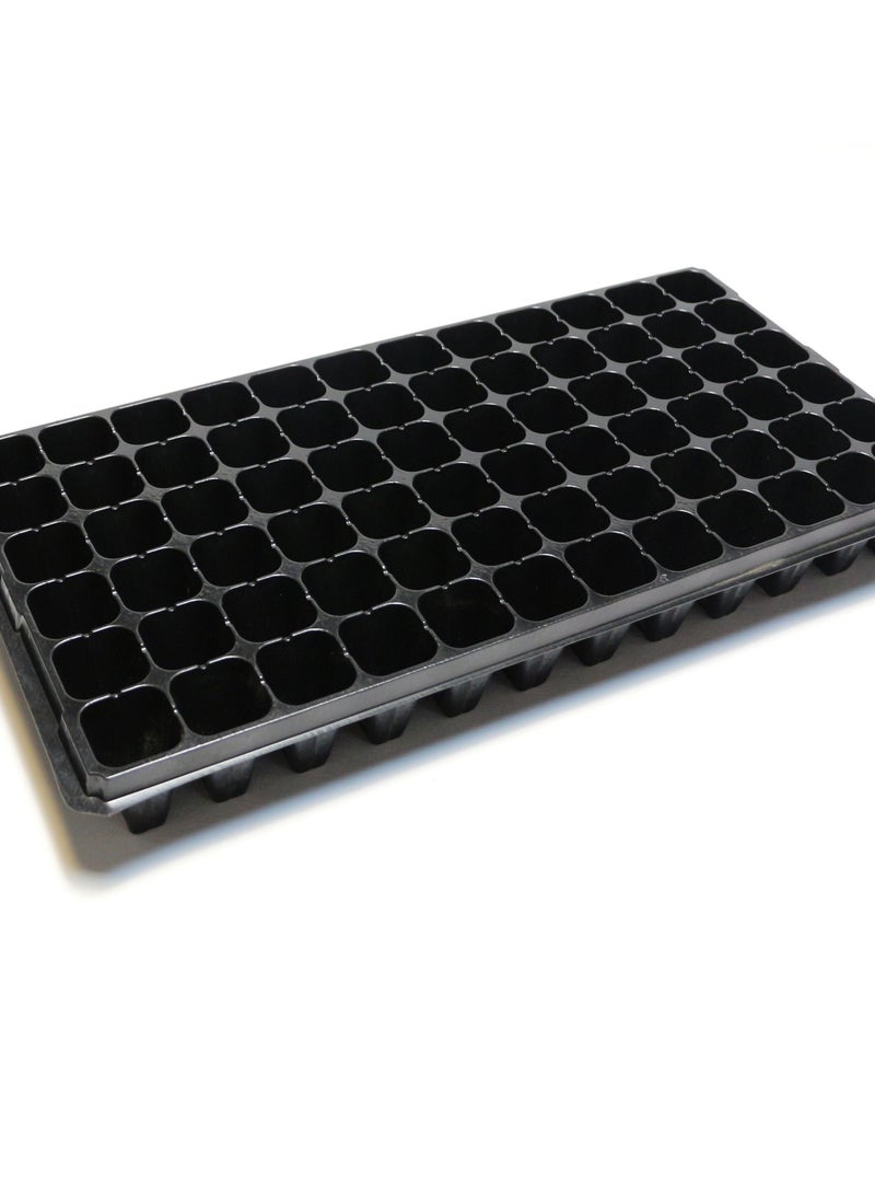 Generic Plastic Seedling Trays 72 Cells Transplant Trays Set Of 10 Trays Per Pack 