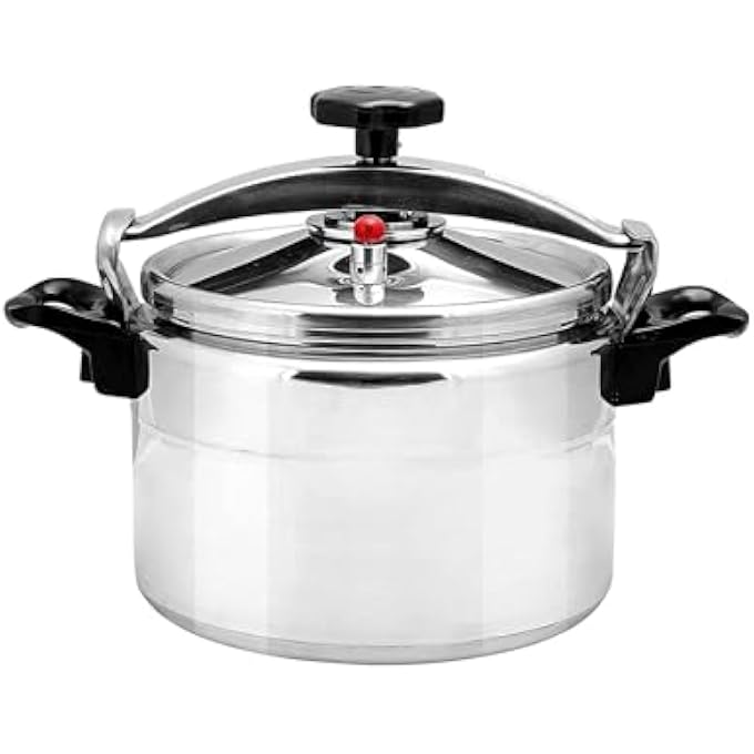 Timmy 9L HeavyDuty Aluminum Pressure Cooker  Smart Savings Fast  Even Cooking  EnergyEfficient Stovetop Compatible  Easy To Clean  Ideal For Home  Commercial Kitchen Use - Image 1
