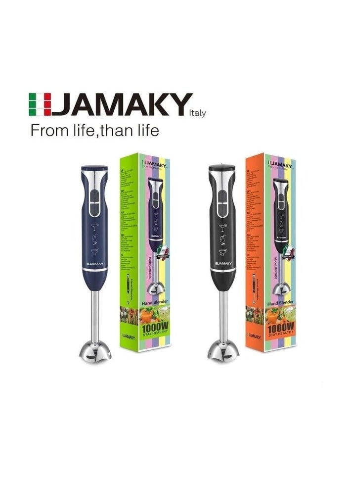 JAMAKY Italy Electric hand blender from Jamaky, capacity 1000 watts  - Image 1
