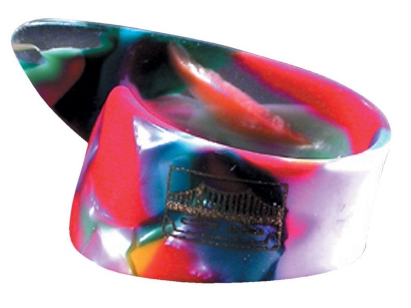 Golden Gate GP-7 Colorful Clown Confetti Thumb Picks - Large - Dozen - Image 1