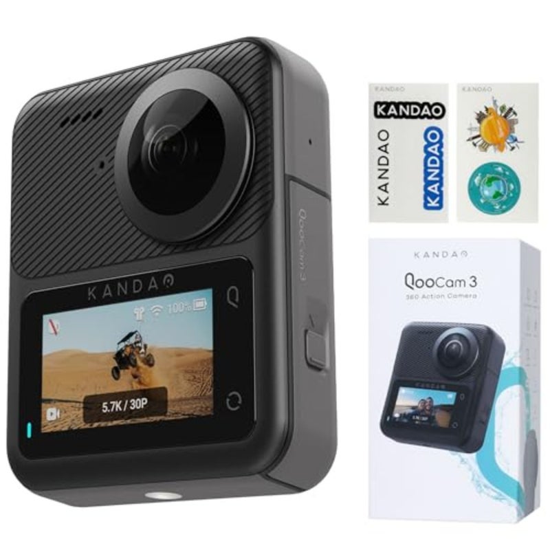Qoocam 3 Superior Panoramic Action Camera - Image 1