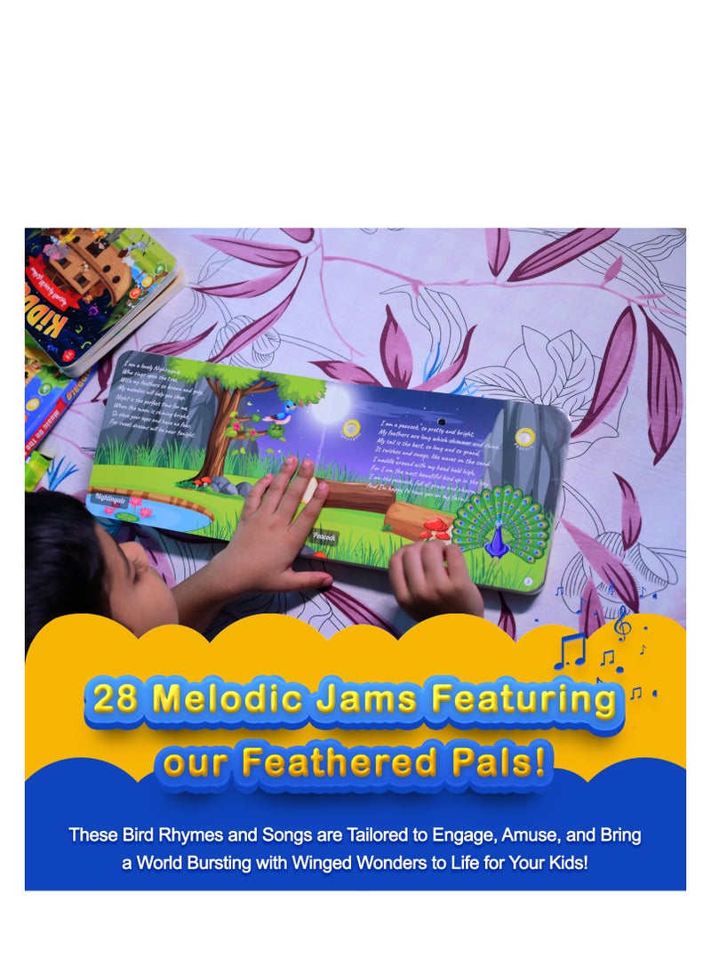 Kiddale Birds Rhyme Musical Sound Book for Children Aged 1 and Up  - Image 3