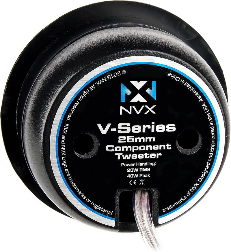 NVX 1 Inch Car Audio Tweeters VSPTW - High-Performance Silk Dome Speakers - Image 4