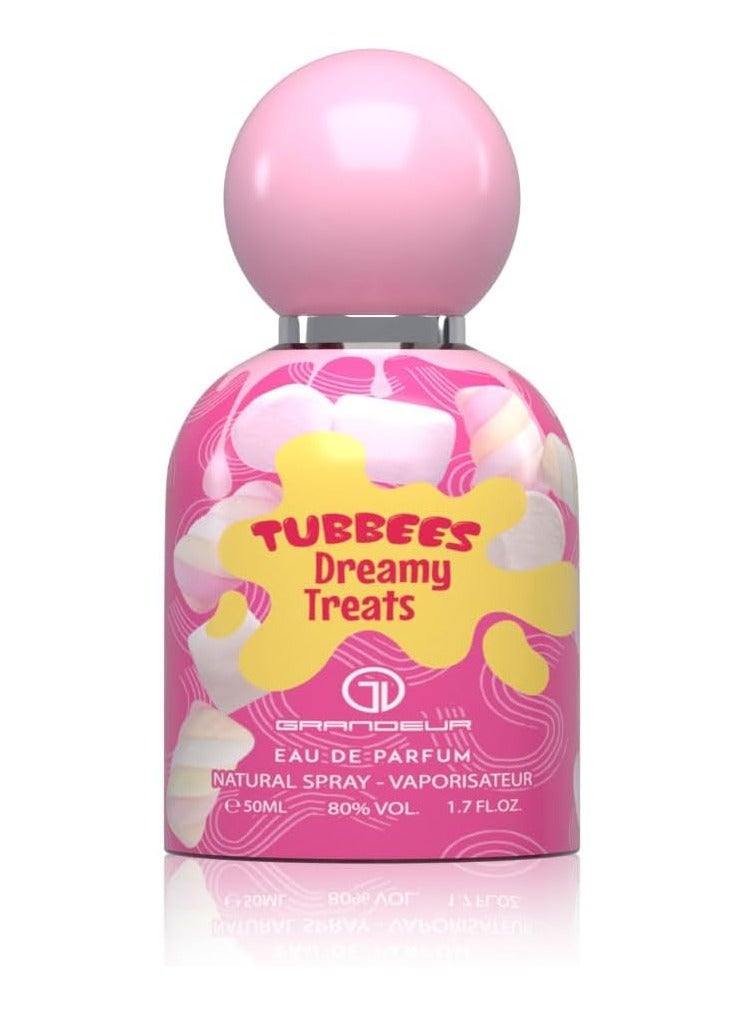 جراندور عطر جراندور توبيز ٥٠ مل - دريمي تريتس، ​​عطر مستوحى من نكهات الذواقة، مناسب للأطفال، للجنسين - Image 1