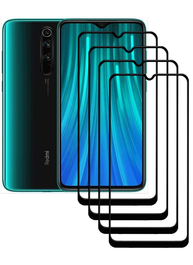 ACLIX 4 Pieces Antistatic ESD Dustproof Premium Quality High Definition Tempered Glass Screen Protector Designed For Xiaomi RedmiNote 8 Pro - Image 1