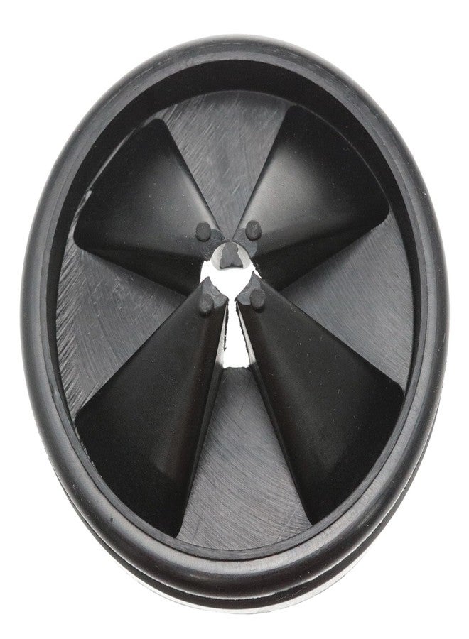 LoveIysp Lovelysp Garbage Disposal Splash Guard Drain Splash Guard Collar Quiet Collar Cover Rubber Sink Baffle Quiet Cover Replacement (Black) 1PCS - Image 4