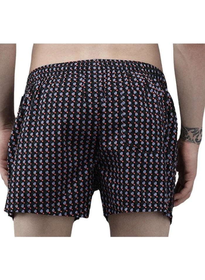THE BEAR HOUSE Mens Cotton Boxers Multipack Soft Breathable Underwear for Men Loose Fit Comfortable Boxer Shorts for Daily Wear