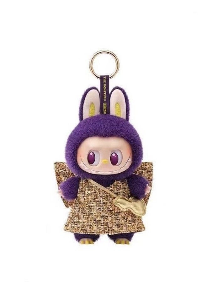 Milan Edition Purple - Labubu - Plush Doll Vinyl Figure Keychain Cute Soft Toy Fashion Collectible,17cm - Image 1