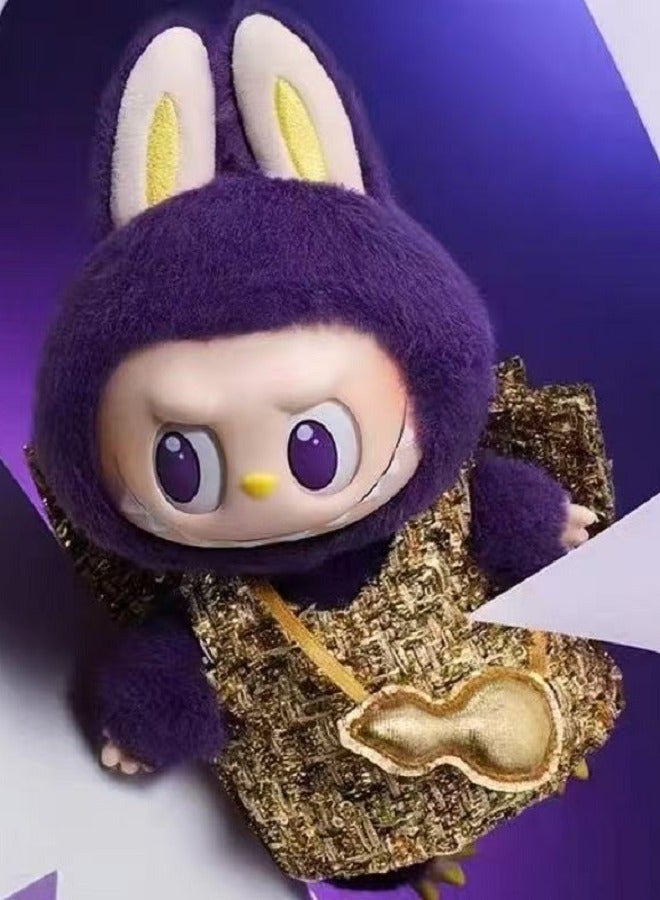 Milan Edition Purple - Labubu - Plush Doll Vinyl Figure Keychain Cute Soft Toy Fashion Collectible,17cm - Image 2