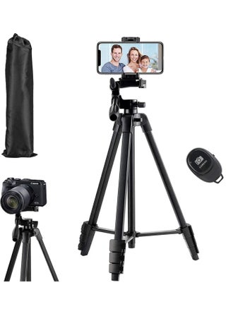 Flexible Tripod, Eocean 136cm Extendable Phone Tripod Stand with Carry Bag,Cell Phone Tripod with Wireless Remote,Universal Tripod for Video Selfie,iPhone Tripod Stand Travel Camera Tripod - pzsku/Z0CA7CCD19E62C2983A43Z/45/_/1712388019/f369e608-c1d5-4d9c-bab9-e93747aeb6e2