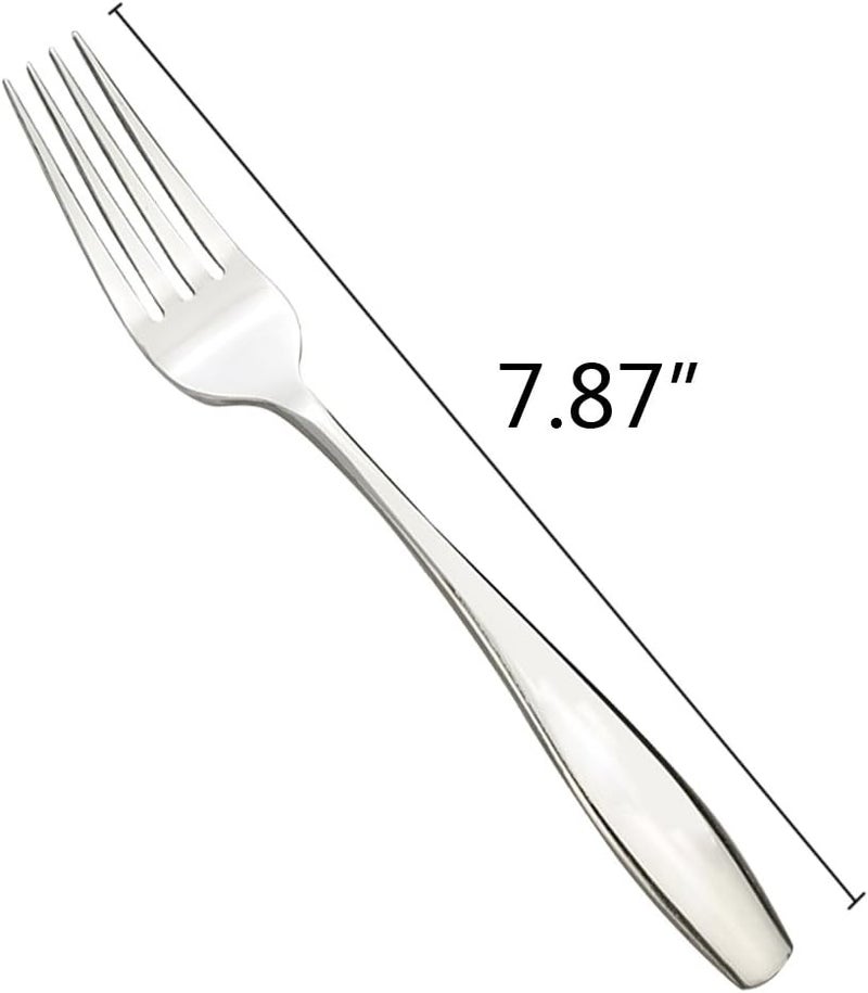 Ggbin 12Piece Stainless Steel Dinner Forks 787Inch - Image 2