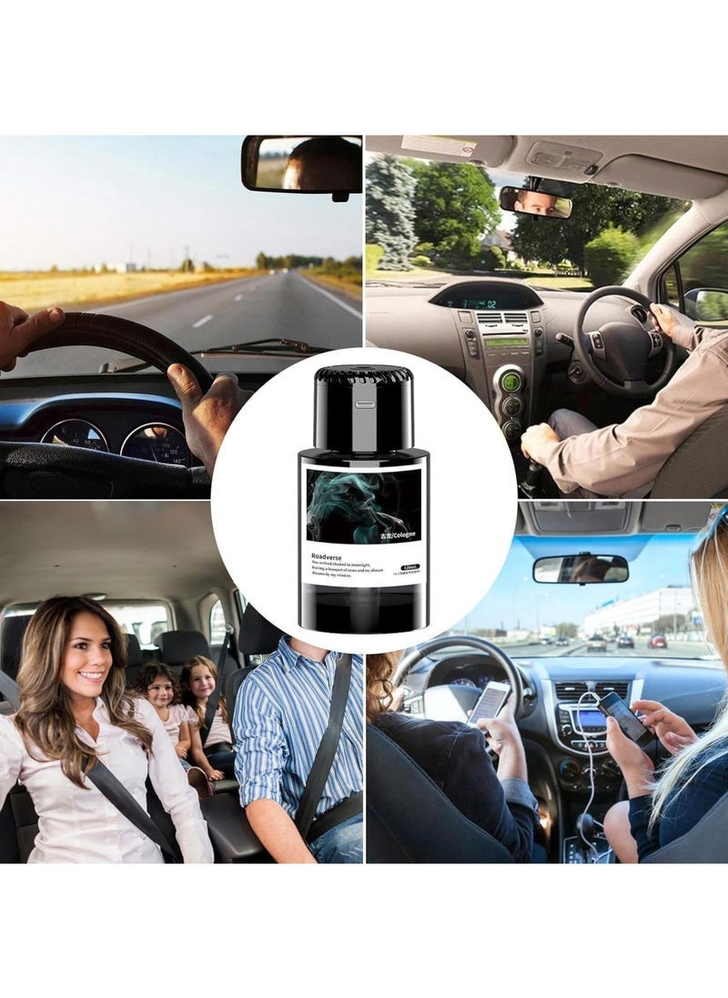 JAJEEK Smart Starry Projection Car Aroma Diffuser – 120ml Large Capacity USB Rechargeable Humidifier, Portable Cool Mist Air Freshener for Car, Home, Office & Bedroom, LED Night Light with Aromatherapy - Image 3