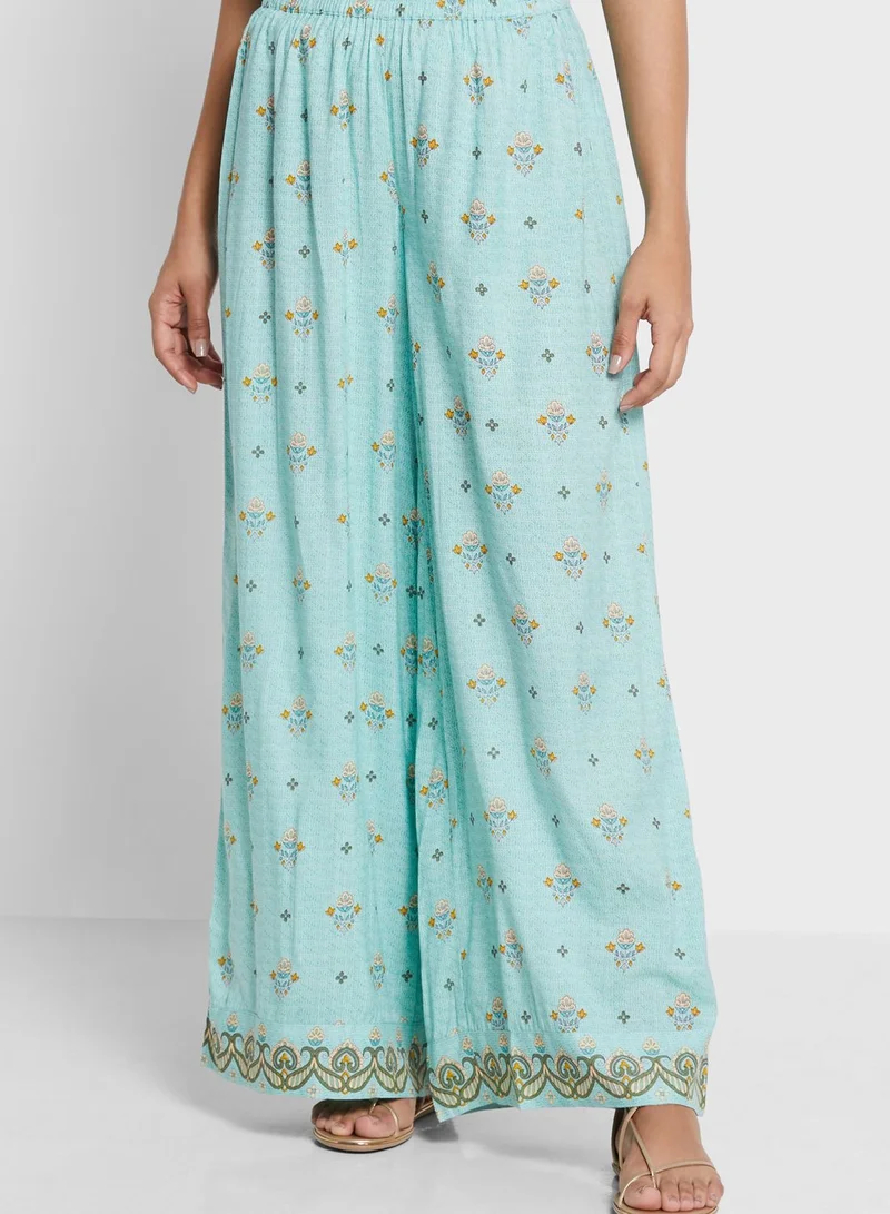 Aarke by Ritu Kumar Printed Kurti & Pants Set