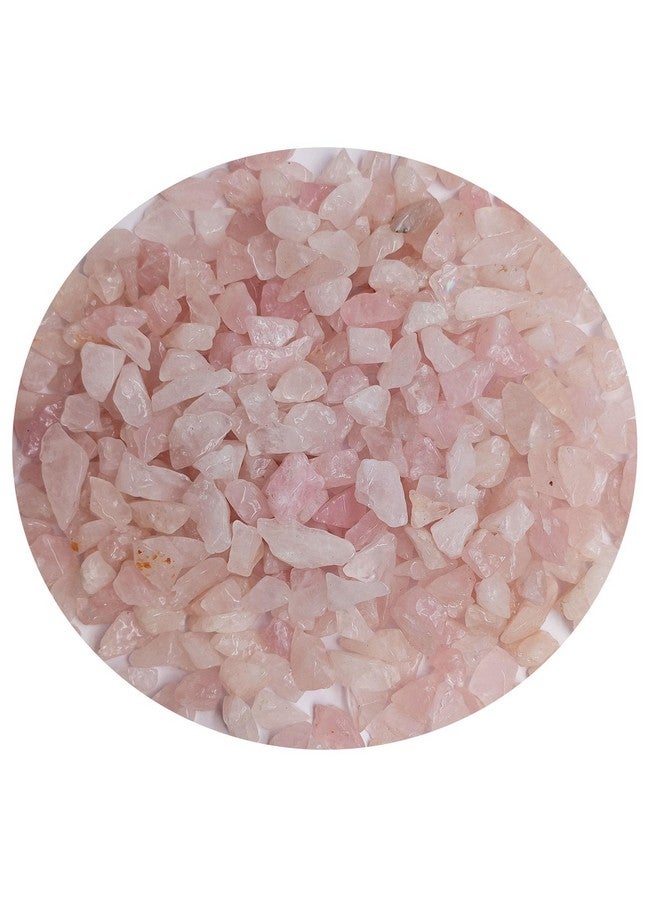 eshoppee Natural Rose Quartz Crystal Stone Chips 200 GMS Pack Chakra Chips (Rose Quartz) - Image 2