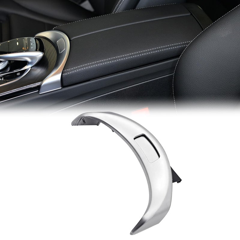 FZJDSD Front Console Cover Armrest Release Button Compatible with MercedesBenz C300 C350E C400 W253 GLC200 20152020 Replaces A2056803407 2056803711