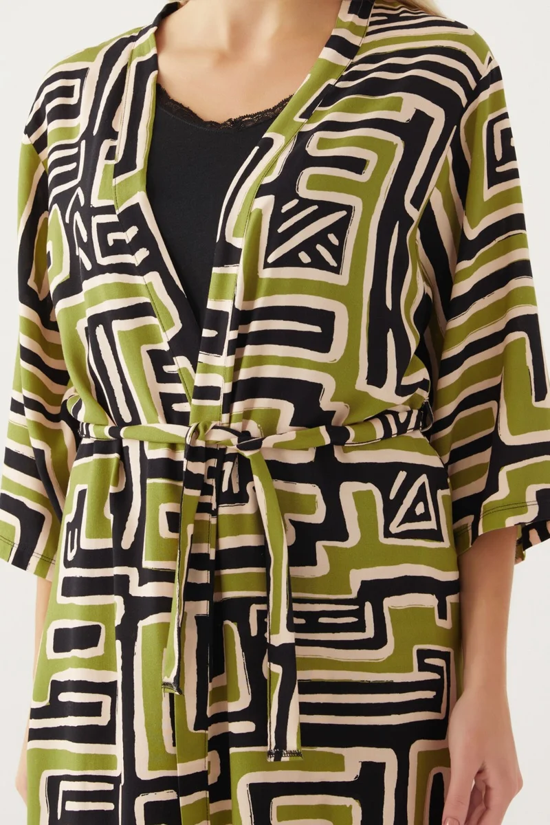 pierre cardin Plaid Green Women's Short Sleeve Pajama Set