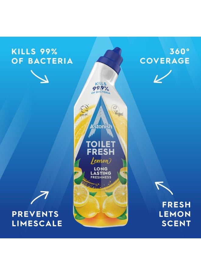 Astonish Toilet Fresh Toilet Cleaner Liquid – Lemon – 750ml - Image 5