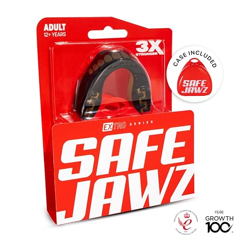 SafeJawz Sports Mouthguard, Dual Layer Premium Mouth Guard with Case for Basketball, Lacrosse, Football, Martial Arts, Hockey, Wrestling, Ice Hockey and All Contact Sports - Image 5