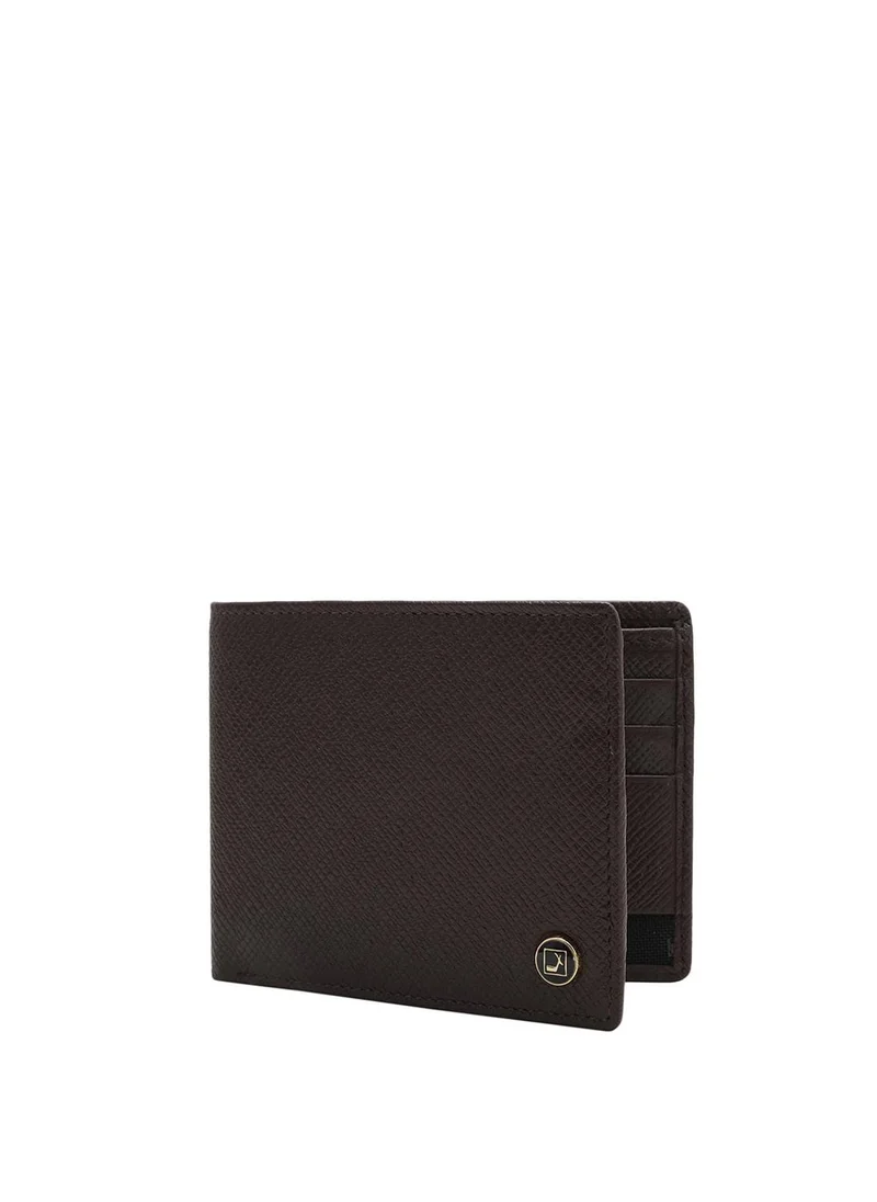 Da Milano Genuine Leather Brown Mens Wallet