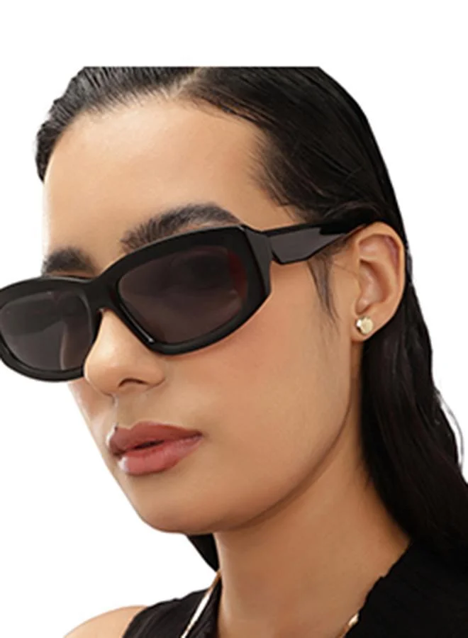 John Jacobs Full Rim Rectangular Stylish & Premium Sunglasses 100% UV Protected Unisex Extra Wide JJ S16446