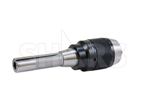 Shars 1/32-1/2" Precision Keyless Drill Chuck with R8 Integral Shank 202-5017 P[ - Image 4