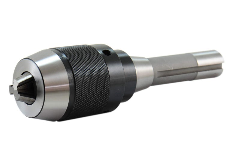 Shars 1/32-1/2" Precision Keyless Drill Chuck with R8 Integral Shank 202-5017 P[ - Image 1