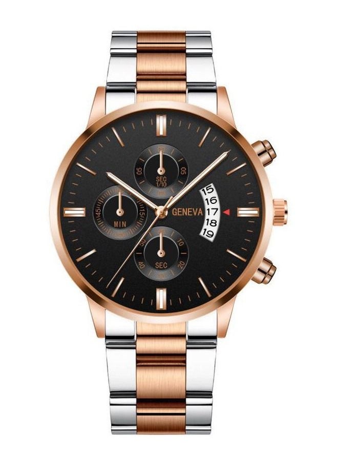 Geneva Men's Fashion Style Quartz Analog Watch  - Image 1