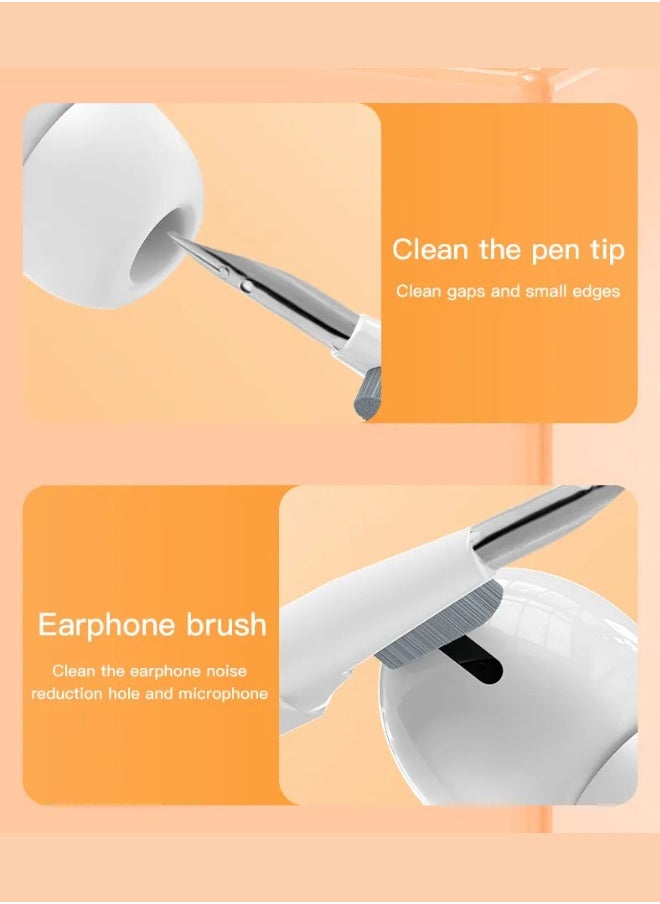 Generic - 20 -in-1 Electronic Cleaner Kit,Keyboard Cleaner, Laptop Cleaner Kit for Monitor, Cell Phone, Bluetooth, Headset, Airpods, Laptop Camera Lens (White) - Image 1