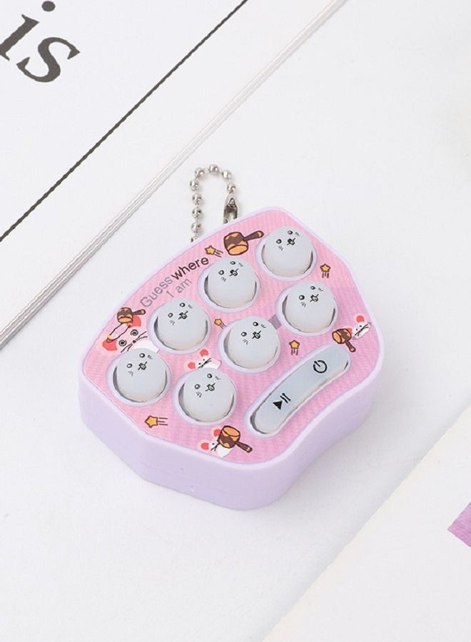 Y&D Mini Brick Game Toy Keychain Classic Portable Luminous Game Machine with Chain Birthday Party Most Popular 