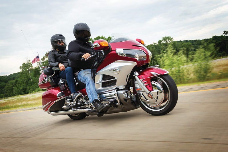 Kuryakyn 3990 Motorcycle Foot Control: Ergo III Cruise Mounts with Trident Dually ISO Pegs for 2001-17 Honda Gold Wing GL1800, F6B, and Valkyrie Motorcycles, Gloss Black - Image 2