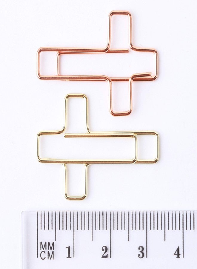 Mr. Pen Cross Paper Clips - 35 Pack (Gold and Rose Gold), Bible and Journal Clips, Bible Study and Christian Journaling Supplies - Image 5