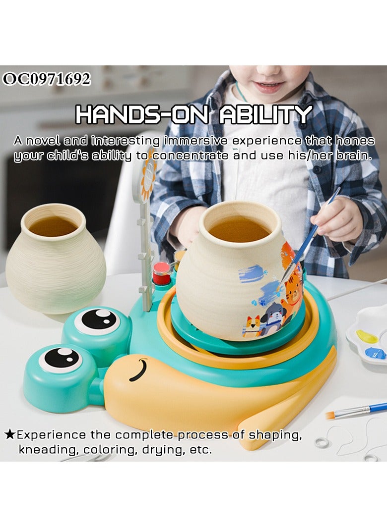 Complete Pottery Wheel Set for Kids  - Image 5