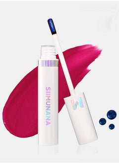 siimunana New Peel Off Lip Stain,Long Lasting Peel Reveal Lip Stain, Matte Nude, Nonstick Cup, Peel-Off Lip Gloss  - Image 1