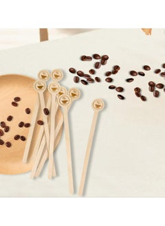 Oasisgalore 5.9inch Wooden Coffee Stirrers with Round Ends, 100 Count Disposable Stir Sticks for Coffee & Cocktails, Wooden Beverage Mixer with Smooth Ends, Drink Sticks  - Image 5
