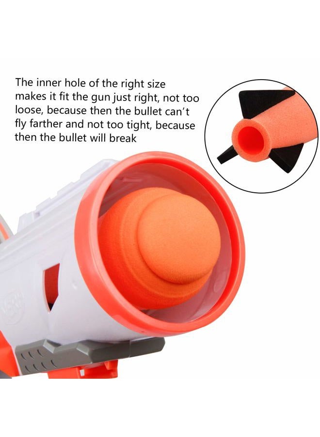 Ruibytree Mega Missile Refill for Nerf N-Strike Elite Series, 4Packs, Compatible Darts Mega Missile Refill Bullets Foam Rockets for Nerf Party - Image 4
