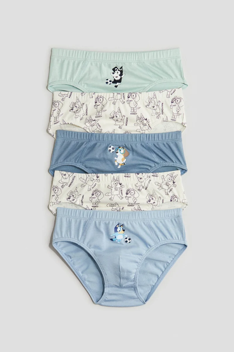 اتش اند ام 5-pack printed boys’ briefs