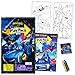 DC Comics Batwheels Mini Party Favors Set for Kids Bundle with 24 Batwheels Mini Activity Book Play Packs with Coloring Pages Stickers - Image 4