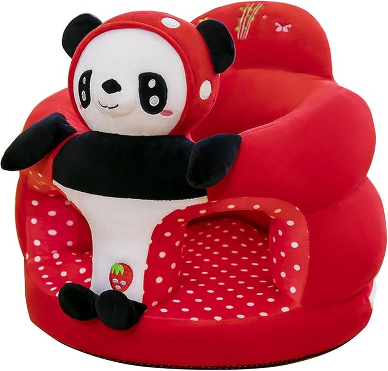 Panda Baby Sofa Chair Soft Portable Sitting Pillow Plush Cushion For Infants - Image 1
