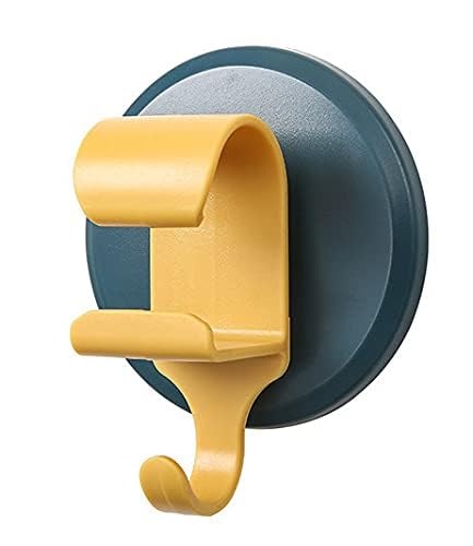 KolorFish Punch-Free Hooks Waterproof Multifunction Wall Hangers for Handbags Keys Bathroom Kitchen Home Office (Yellow) - Image 2