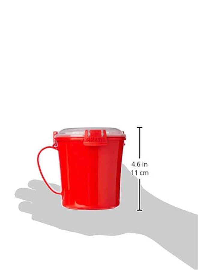 سيستيما كوب شوربة سيستيما للميكروويف مع غطاء وفتحة لتفريغ البخار - Image 3