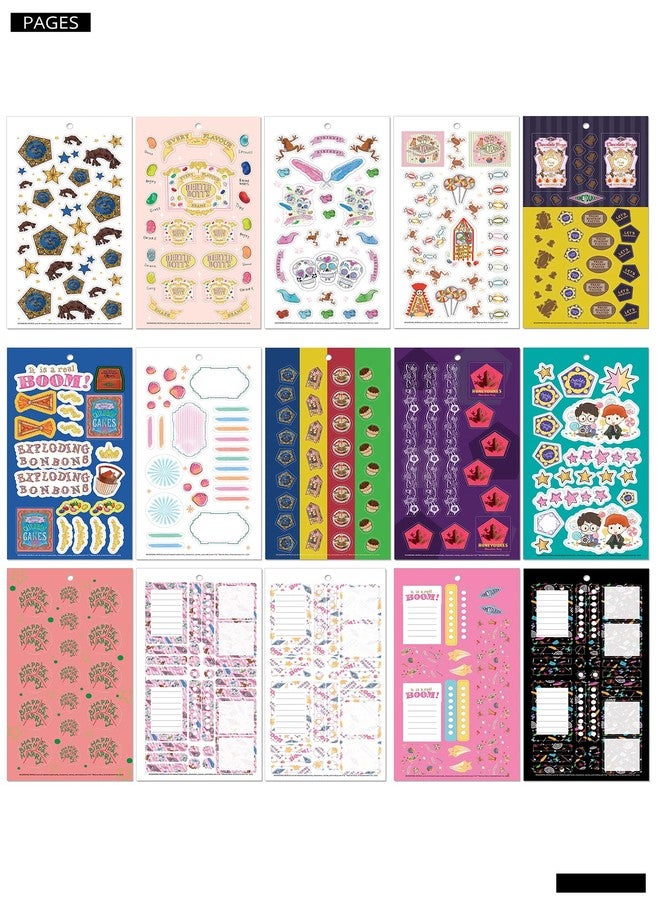 Conquest Journals Harry Potter Honeydukes Sticker Book for Planners, Journals and Projects, 30 Pages, Over 1,000 Stickers for All Your Magical and Muggle Tasks - Image 2
