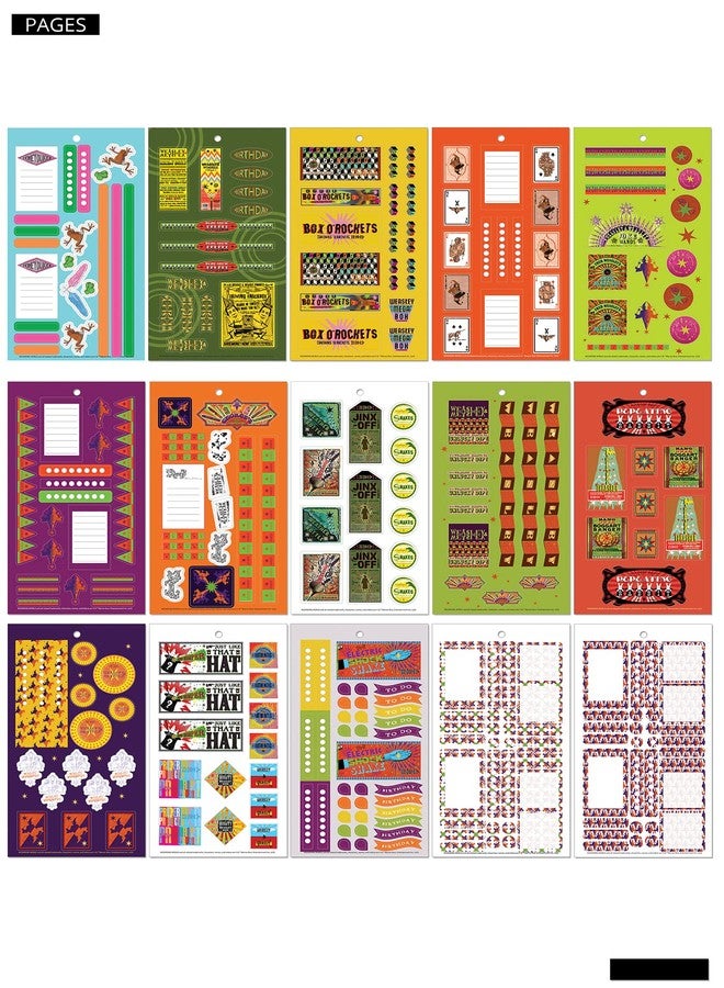 Conquest Journals Harry Potter Honeydukes Sticker Book for Planners, Journals and Projects, 30 Pages, Over 1,000 Stickers for All Your Magical and Muggle Tasks - Image 3