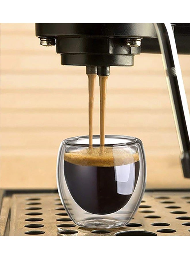 2-Piece Double Wall Glass Tumbler 100ML  - Image 3