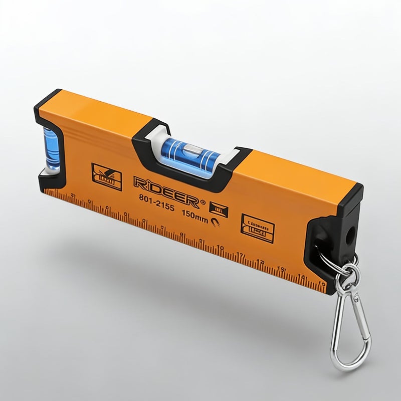155mm Magnetic Spirit Level For Woodworking And Diy Measuring Tool - Image 2