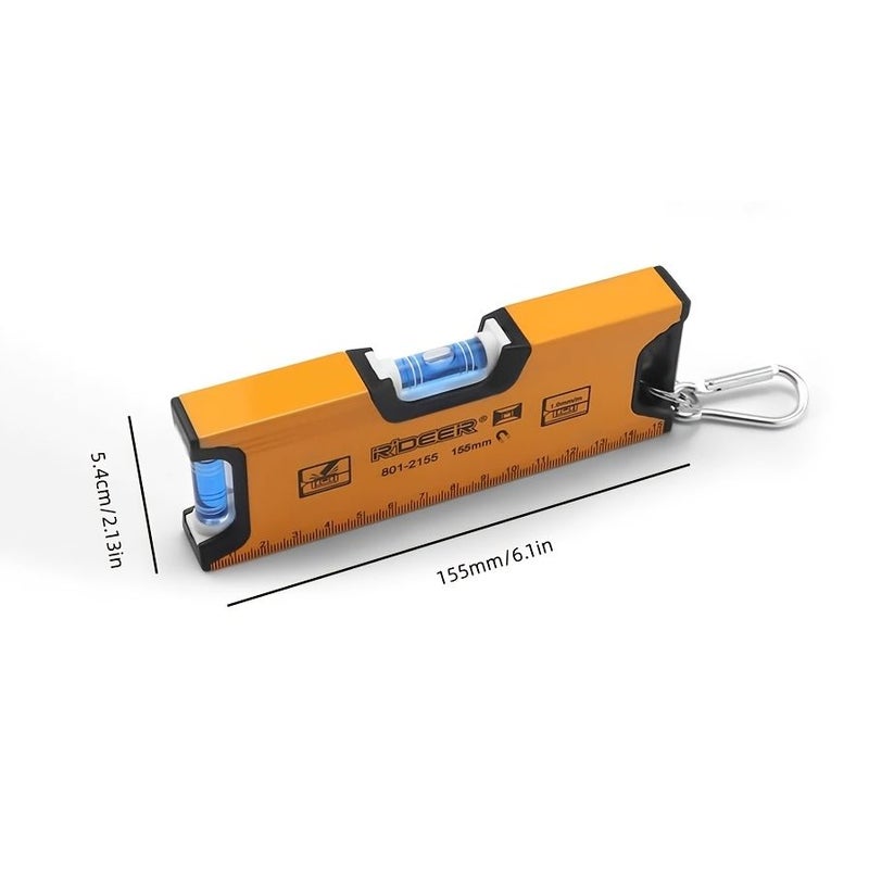155mm Magnetic Spirit Level For Woodworking And Diy Measuring Tool - Image 5