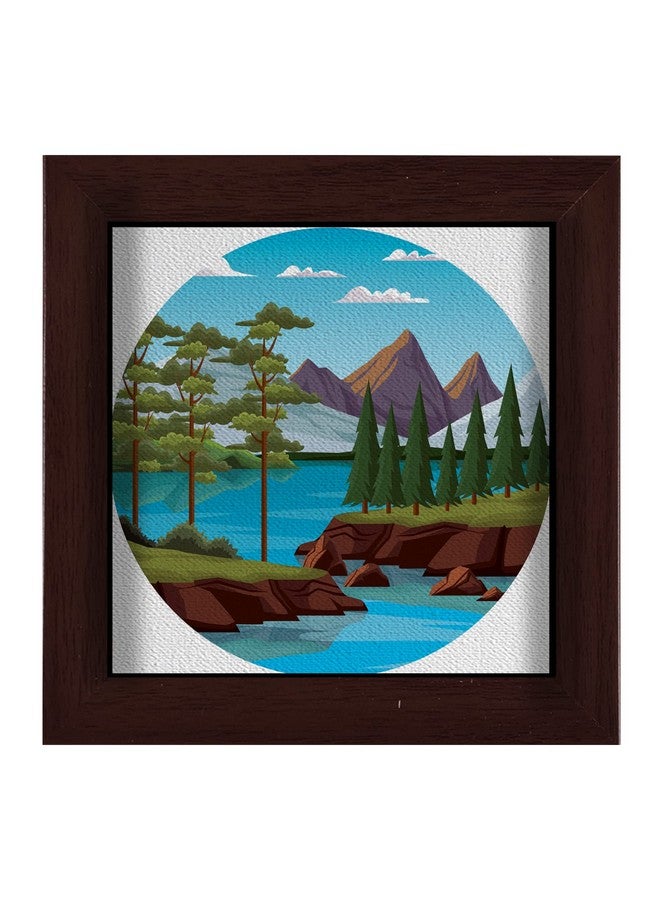 Paper Plane Design Tea Coffee Coaster Set Wooden Decorative Coasters Set. Home and Office Wooden Coasters Design 276 - Image 1