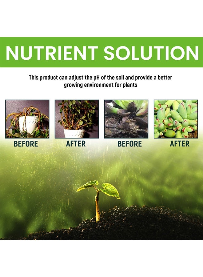 MOONSPRY Nutrient Solution,Plant Nutrient Solution, Natural Liquid Fertilizer And Plant, Vegetable Plant Fertilisers, Nutrient Solution, Plant Growth Enhancer For all leaf plants Soils, Plants, Hydroponic And Garden Care 100ml - Image 3