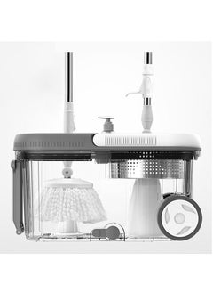 Cordova Spin floor mop with wheels set for professional home floor cleaning with 4 washable pads  - Image 4