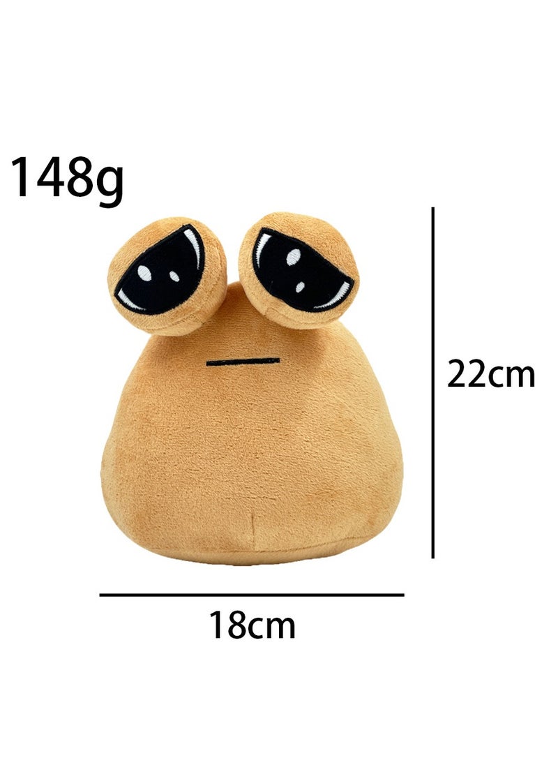 KUYING New Cartoon Cute Big Eyed 8D Funny Pillow Doll Doll  - Image 1